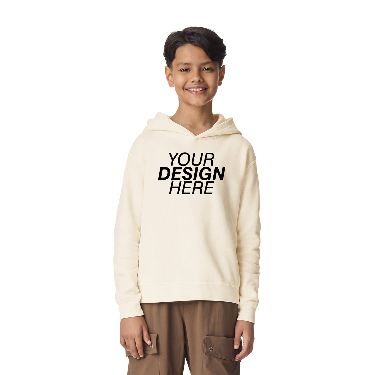 Comfort Colors® Youth Lightweight Hooded Sweatshirt 1467Y