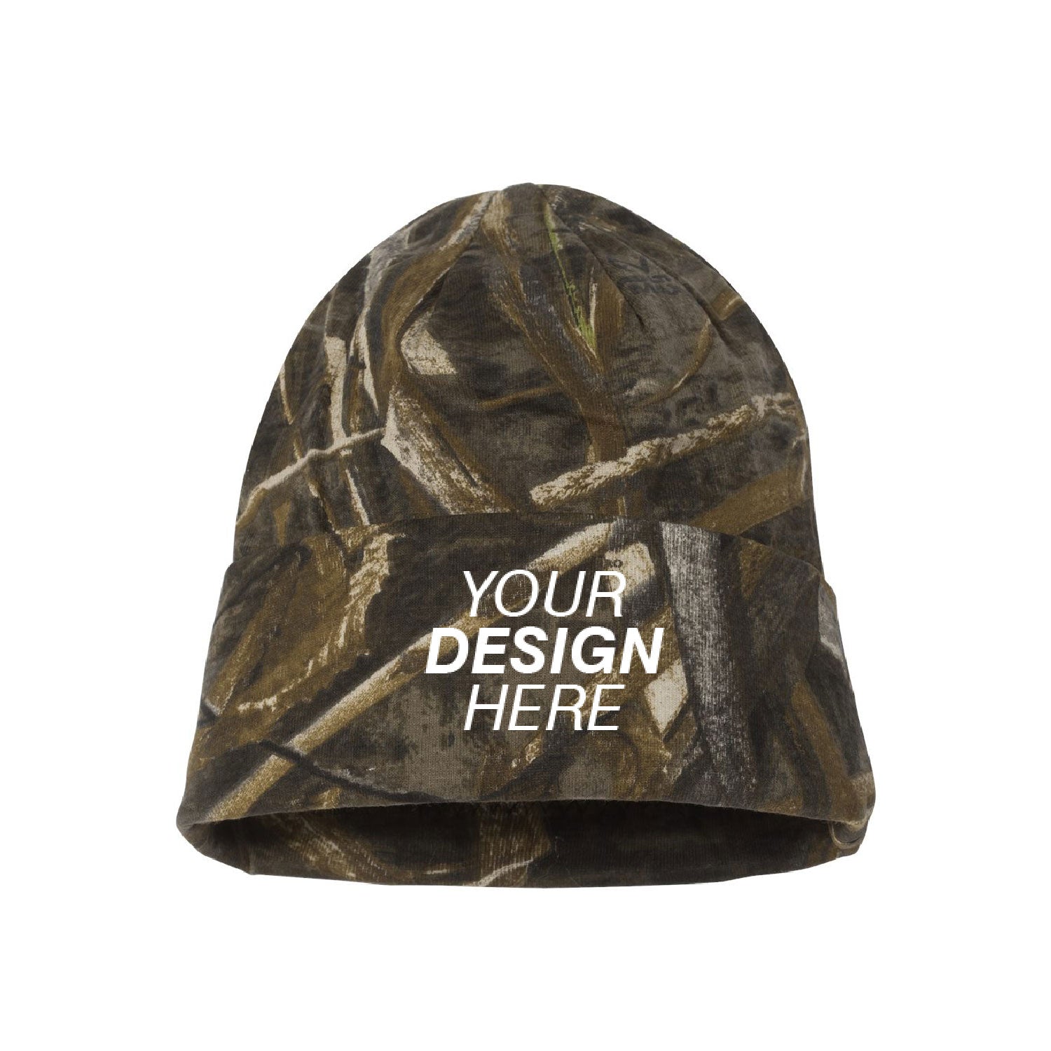 Kati Camo Cuffed Beanie