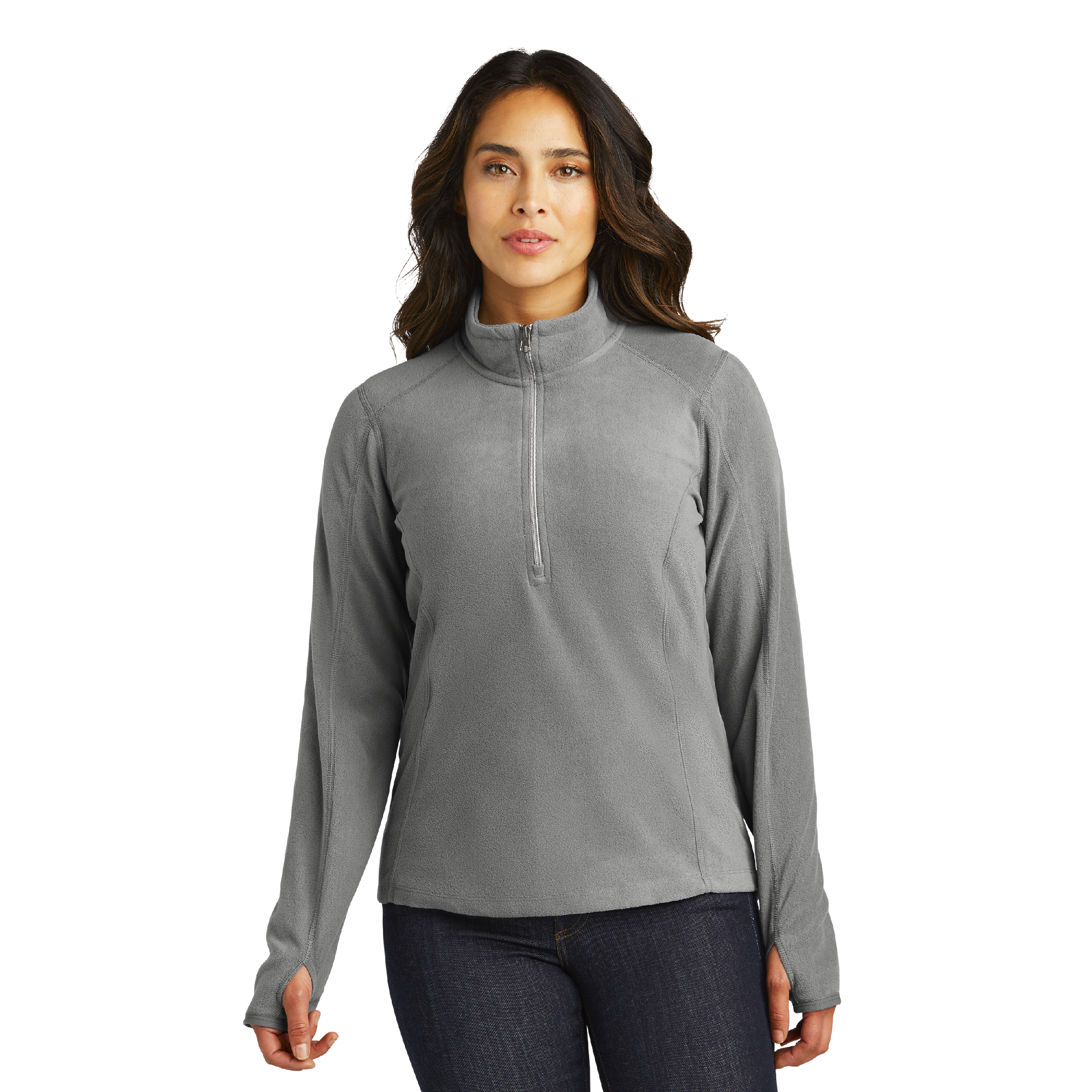 Port Authority® Ladies Microfleece 1/2-Zip Pullover