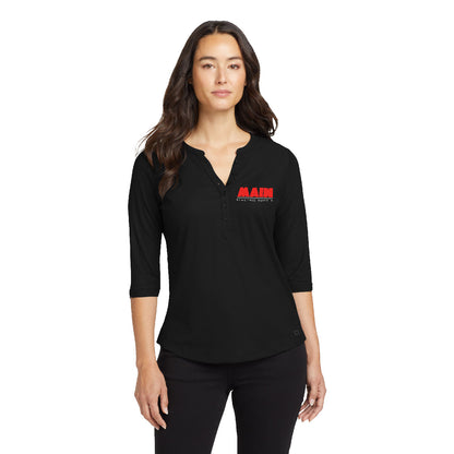 OGIO® Jewel Womens Henley x Main Electric Supply Co.