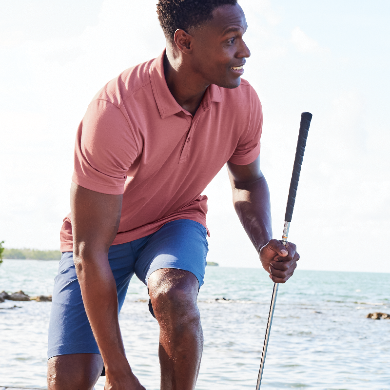 TravisMathew Bayfront Solid Polo