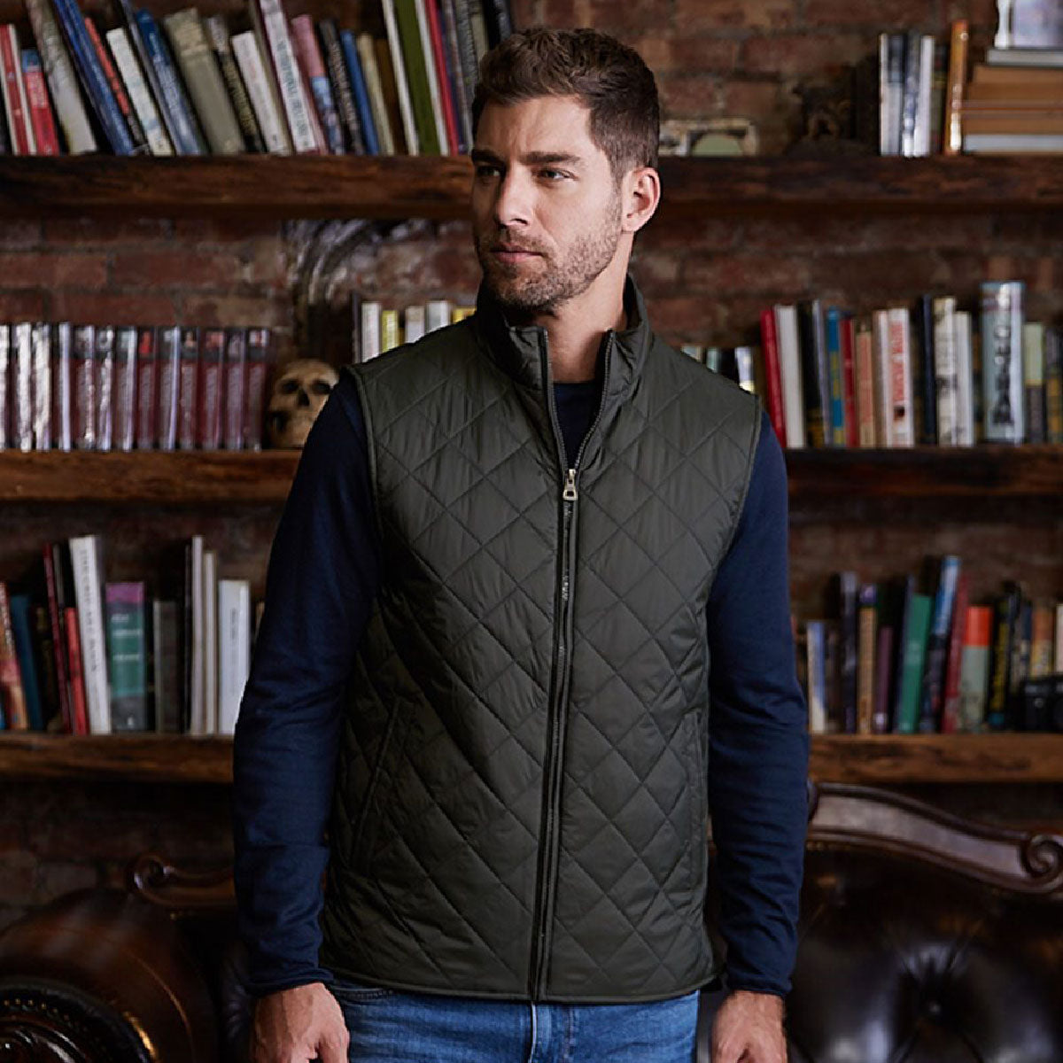 Weatherproof Vintage Diamond Quilted Vest 207359