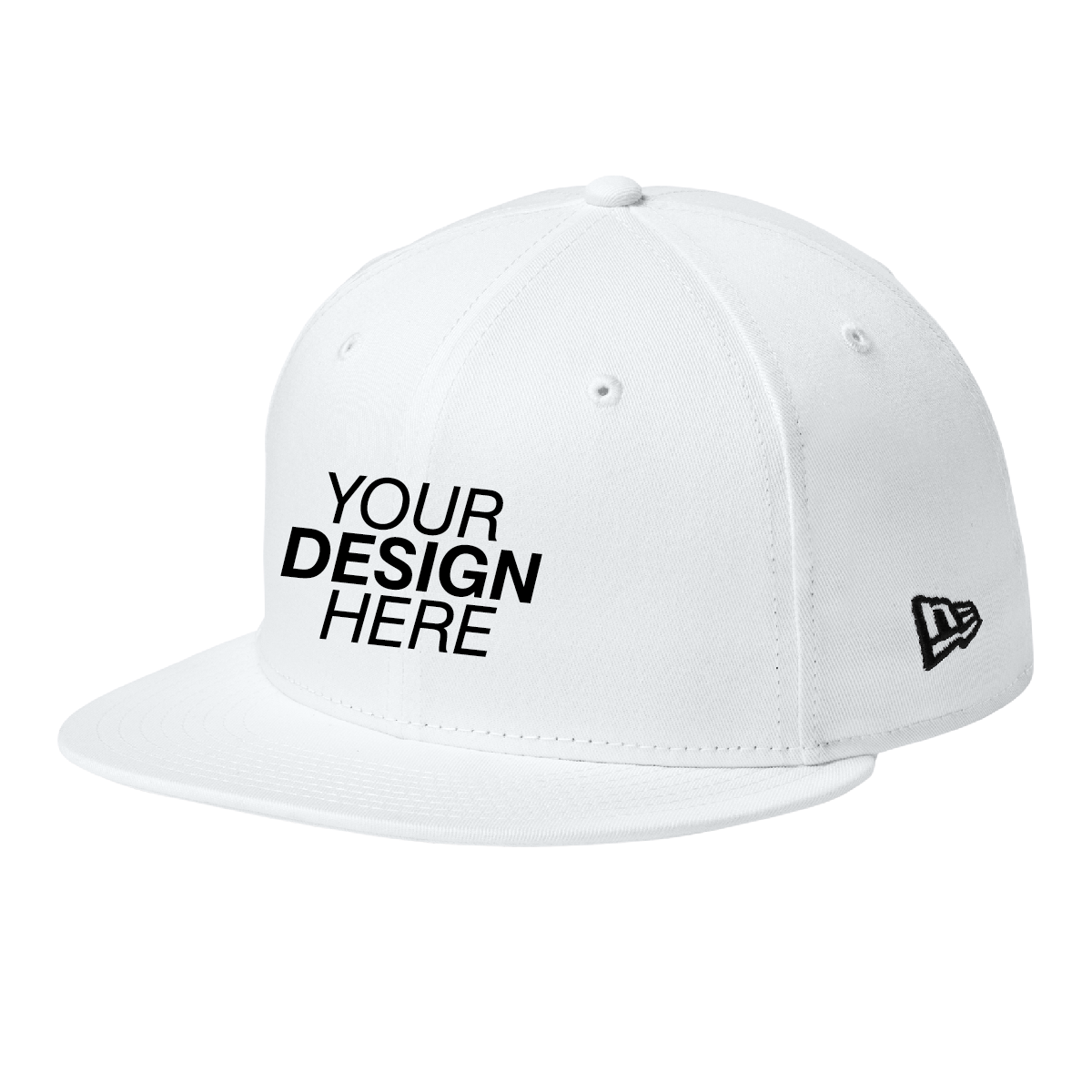 New Era® Flat Bill Snapback Cap