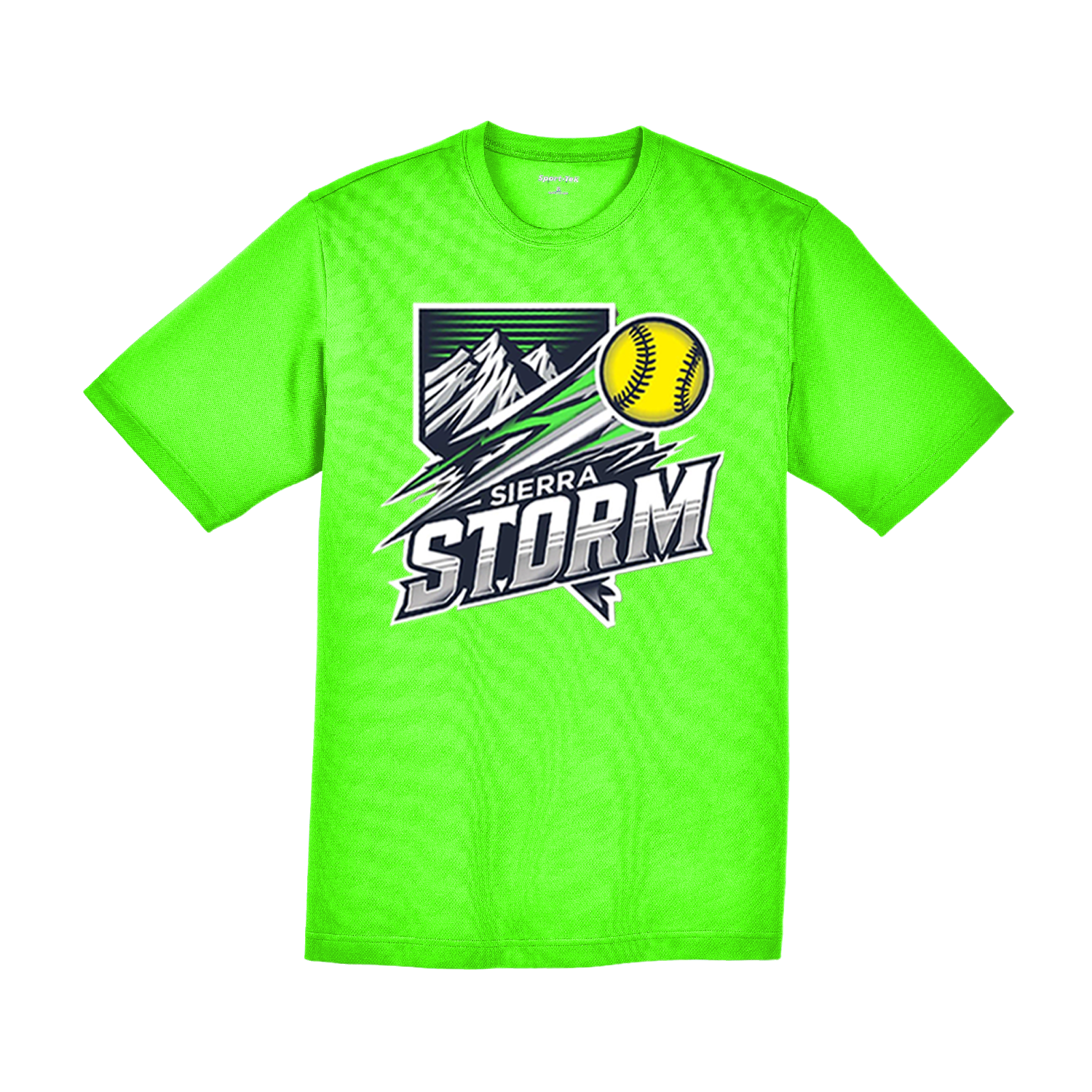 Sport-Tek® PosiCharge® RacerMesh® Tee x Sierra Storm Softball
