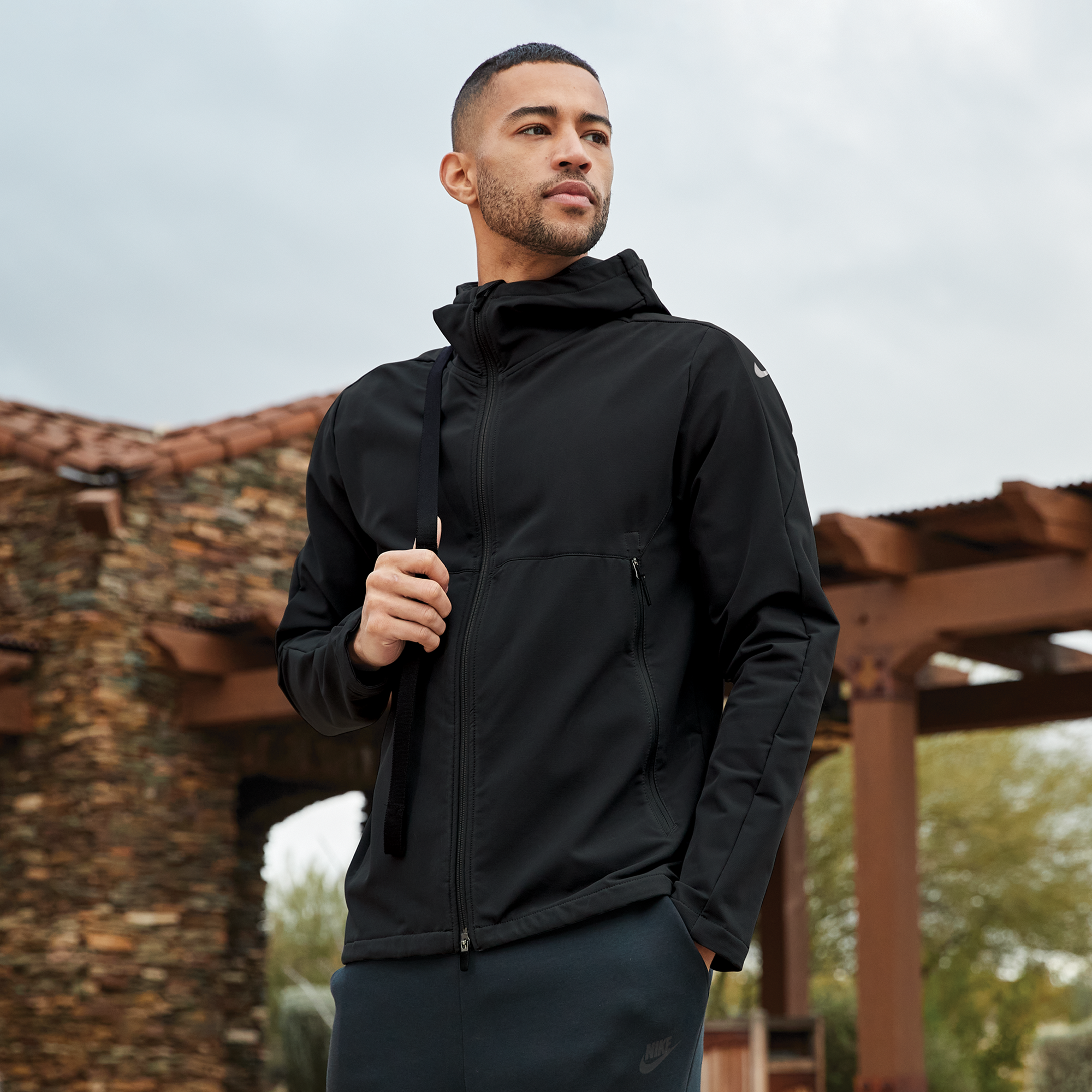 Nike® Hooded Soft Shell Jacket