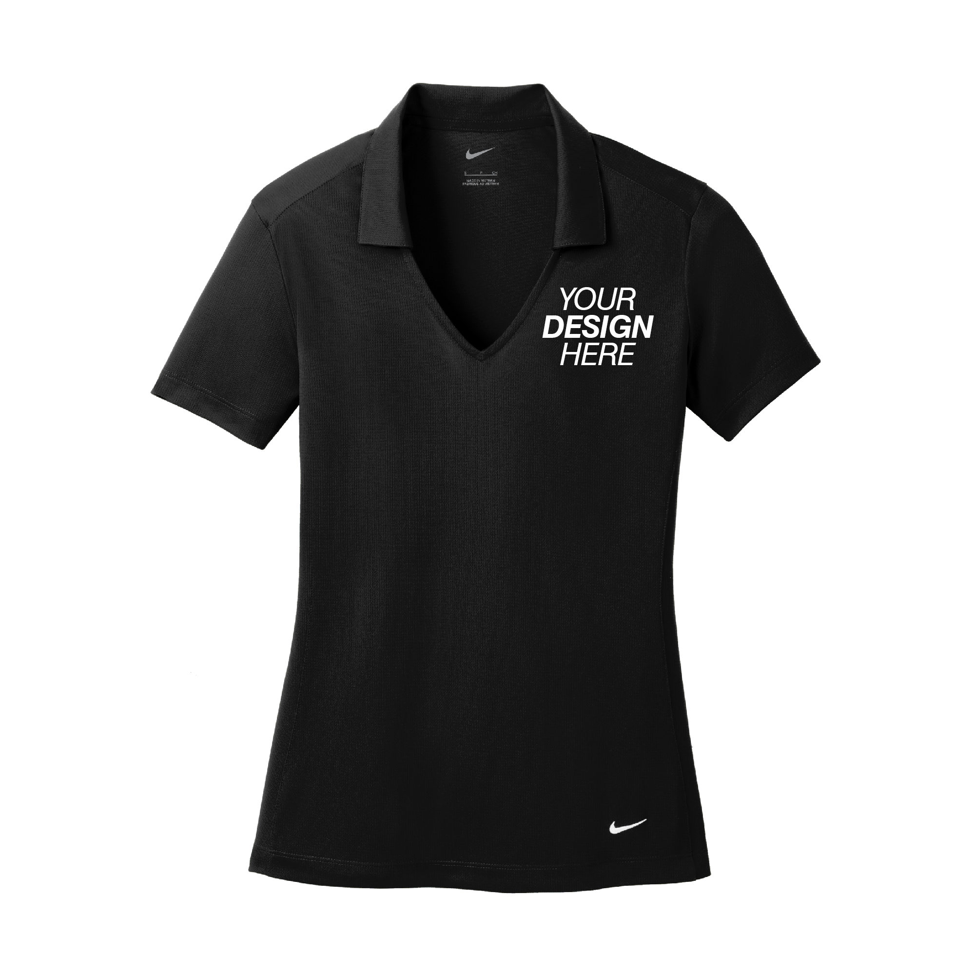 Nike® Ladies Dri-FIT Vertical Mesh Polo