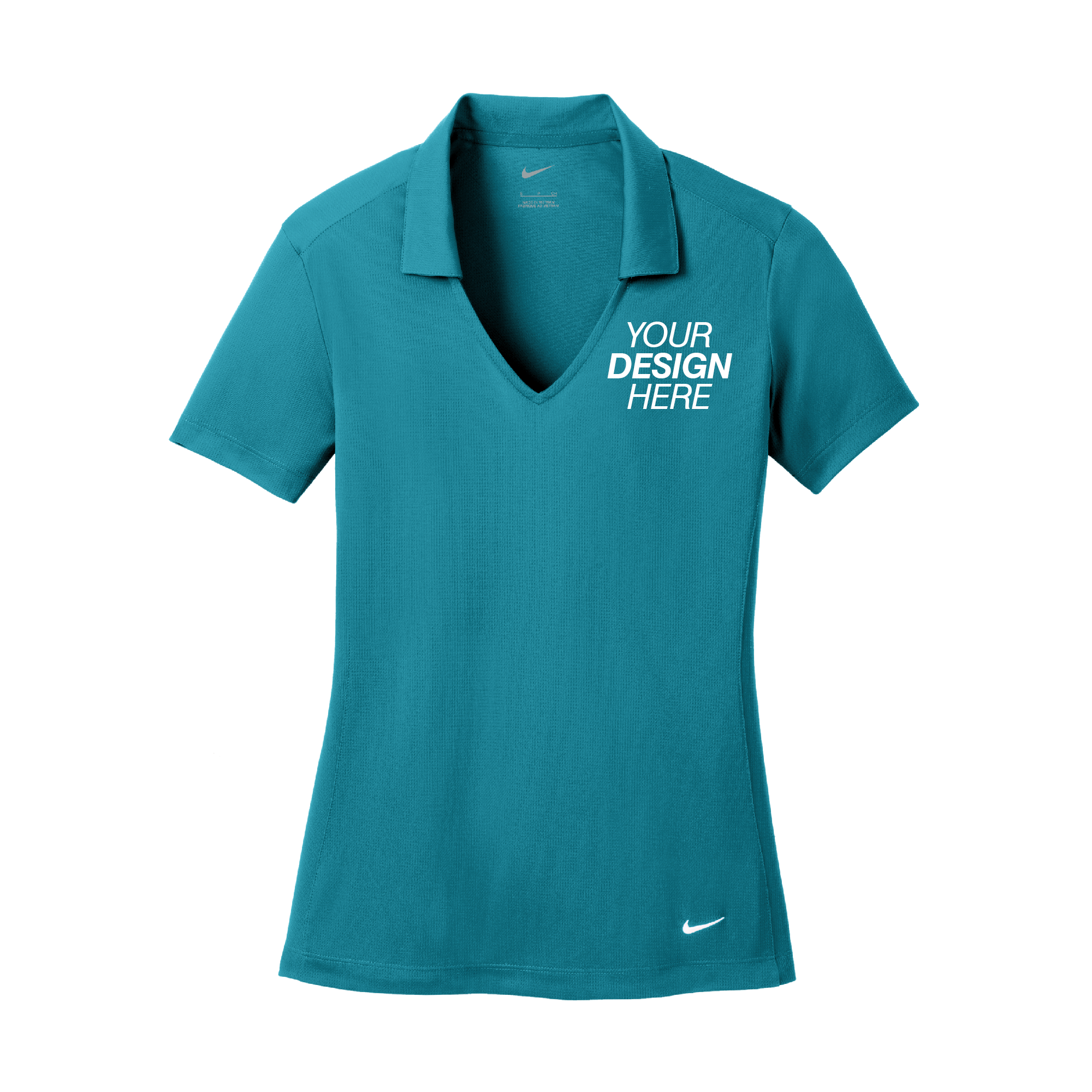 Nike® Ladies Dri-FIT Vertical Mesh Polo