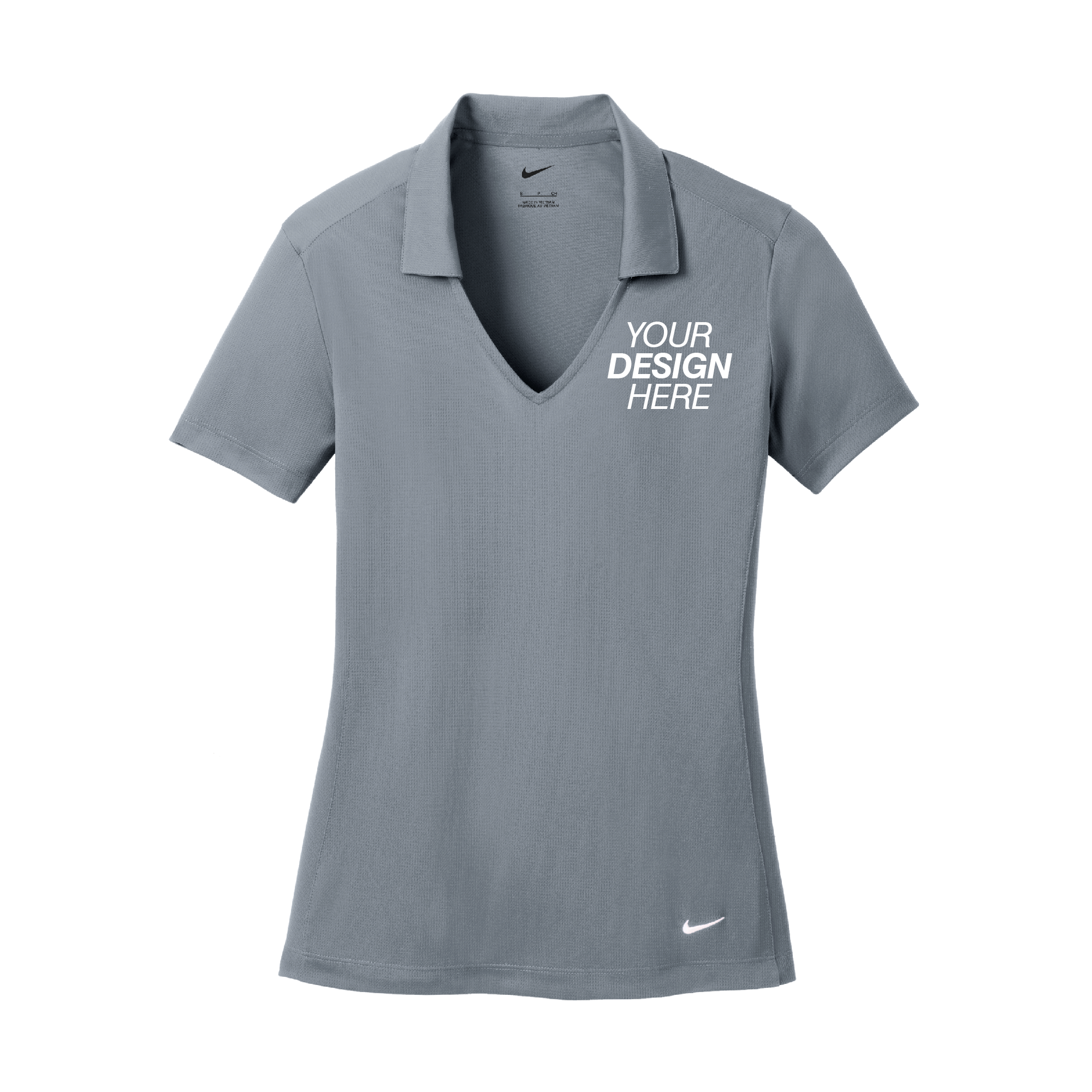 Nike® Ladies Dri-FIT Vertical Mesh Polo