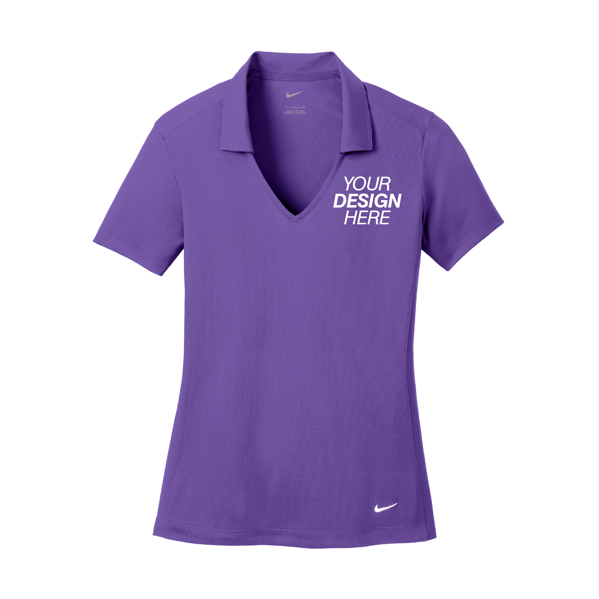 Nike® Ladies Dri-FIT Vertical Mesh Polo