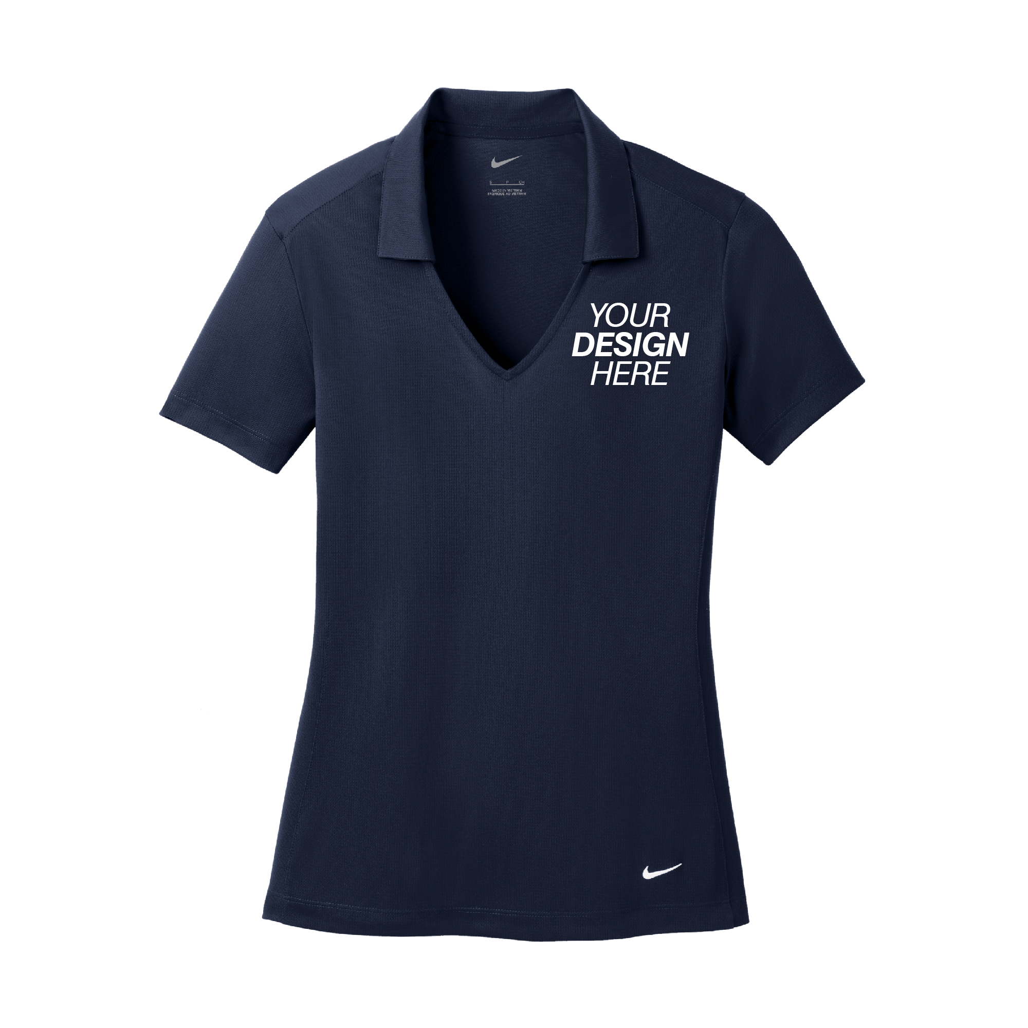 Nike® Ladies Dri-FIT Vertical Mesh Polo