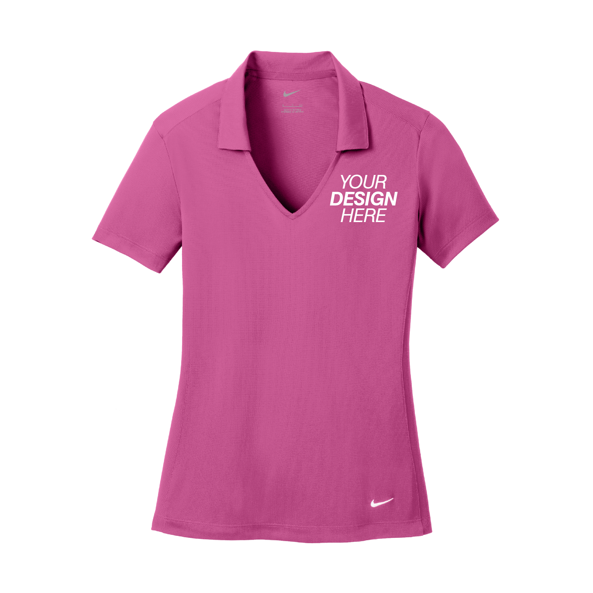 Nike® Ladies Dri-FIT Vertical Mesh Polo