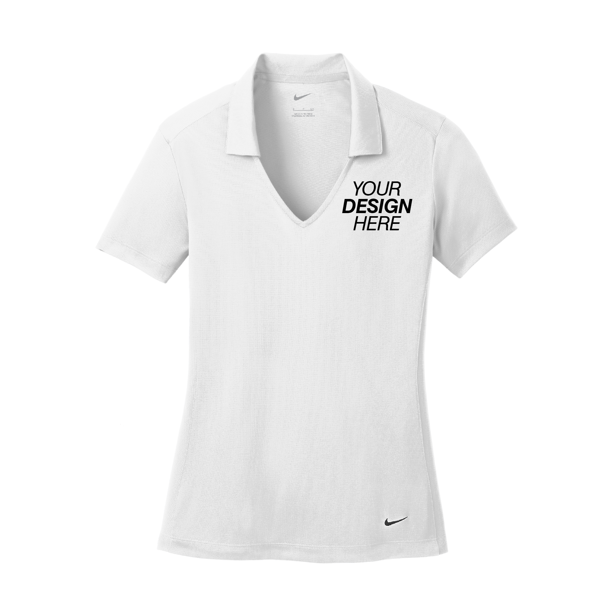 Nike® Ladies Dri-FIT Vertical Mesh Polo