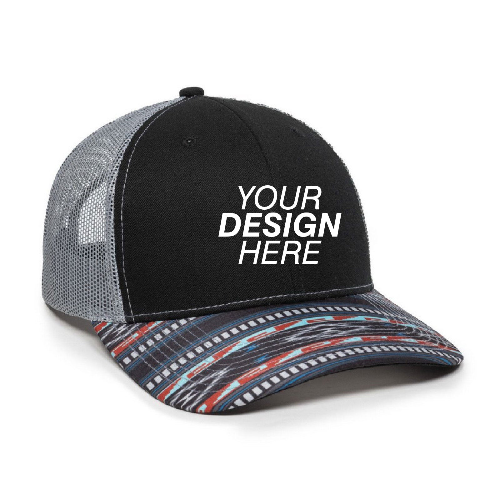 Outdoor Cap Sublimated Visor Cap