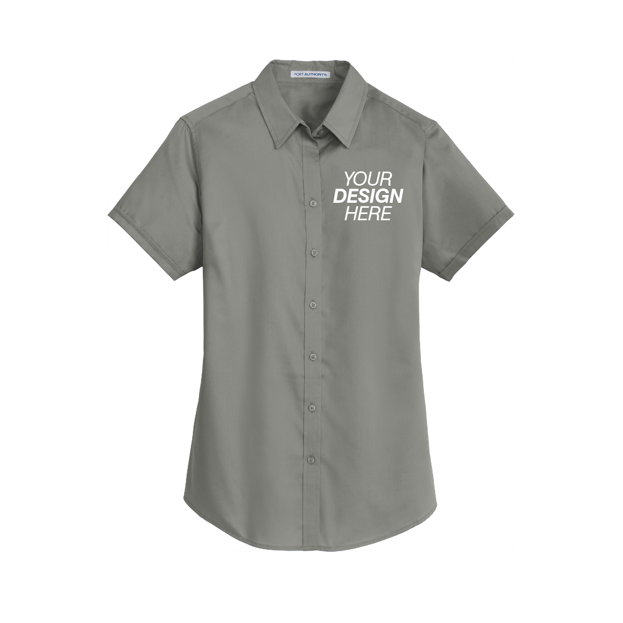 Port Authority® Ladies Short Sleeve SuperPro™ Twill Shirt