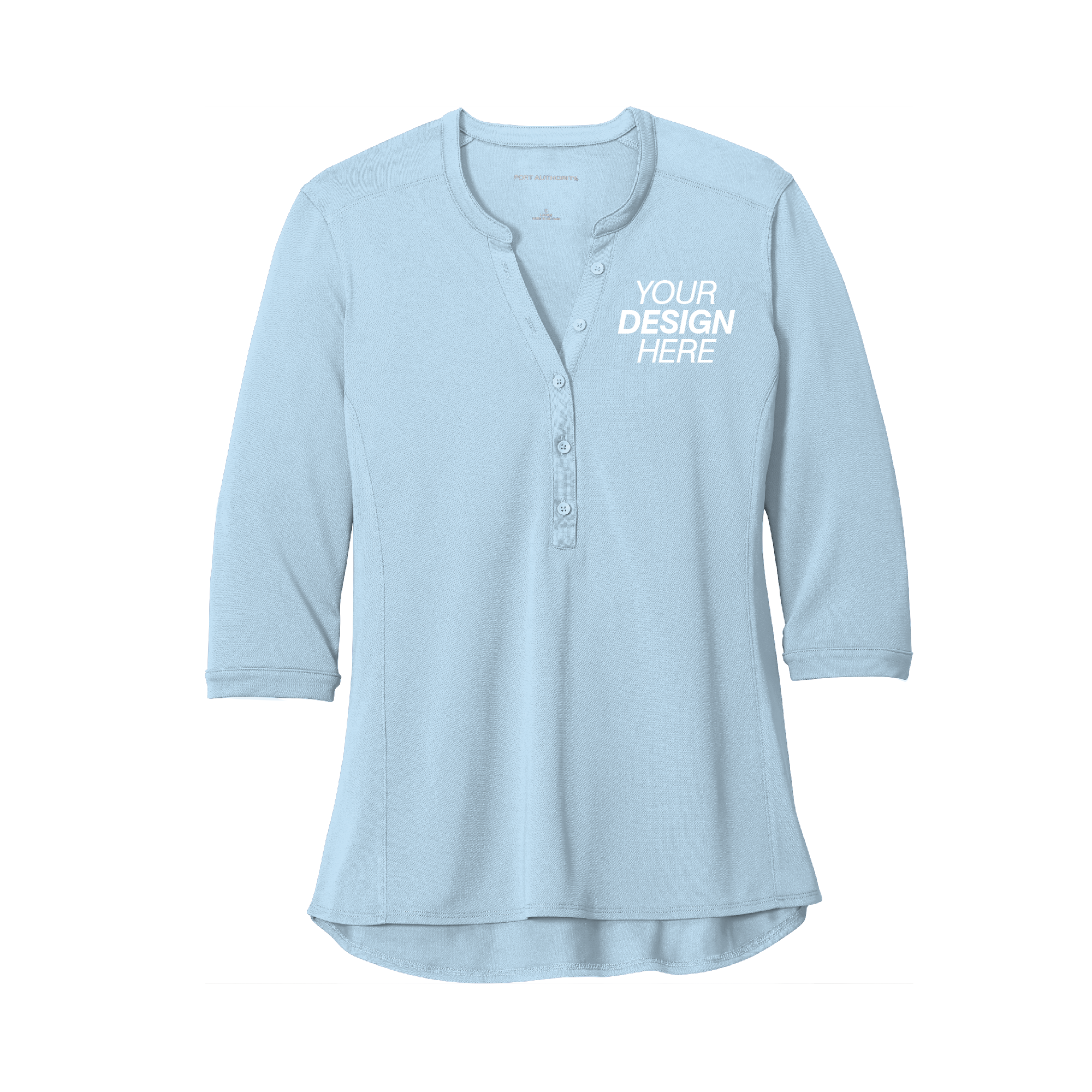 Port Authority® Ladies UV Choice Pique Henley