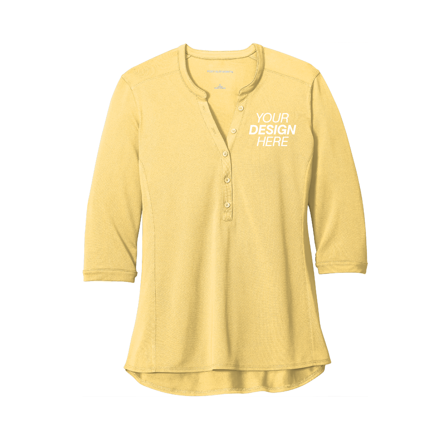 Port Authority® Ladies UV Choice Pique Henley