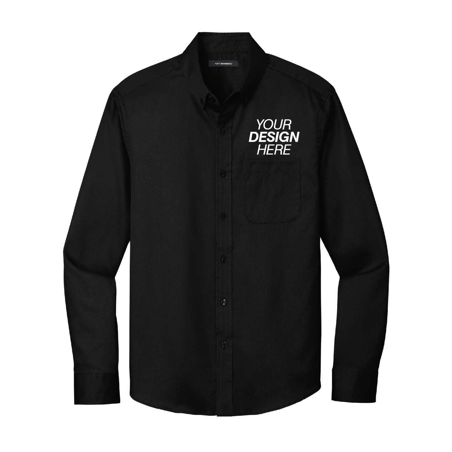 Port Authority® Long Sleeve SuperPro React™ Twill Shirt