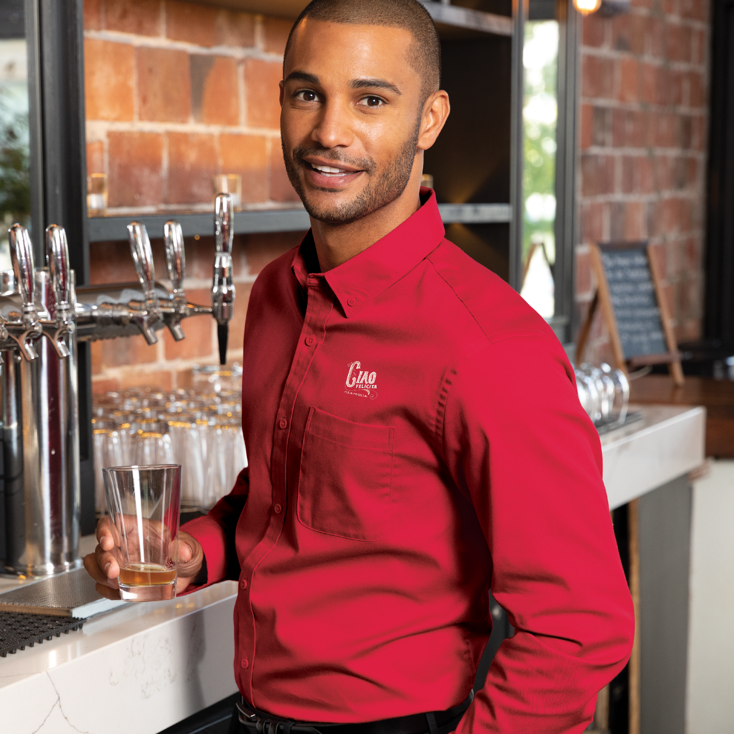 Port Authority® Long Sleeve SuperPro React™ Twill Shirt