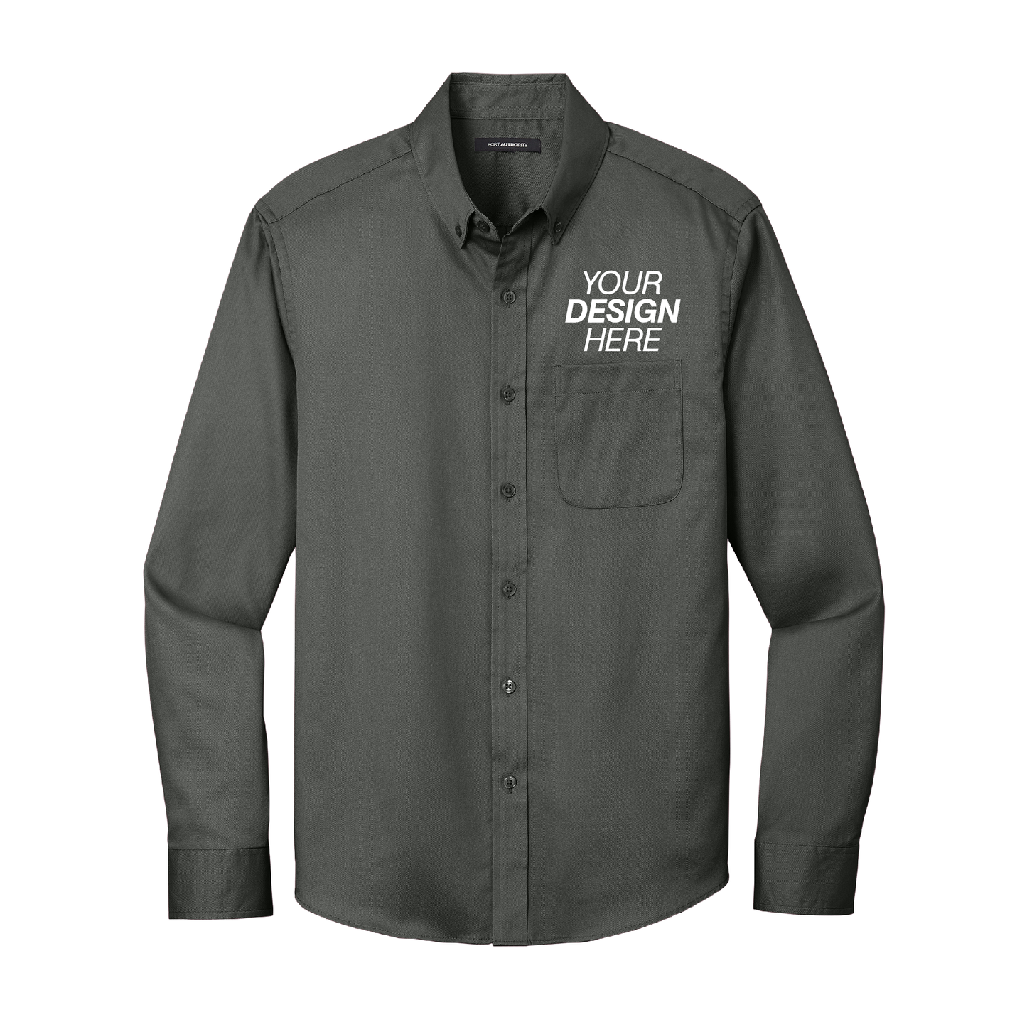 Port Authority® Long Sleeve SuperPro React™ Twill Shirt