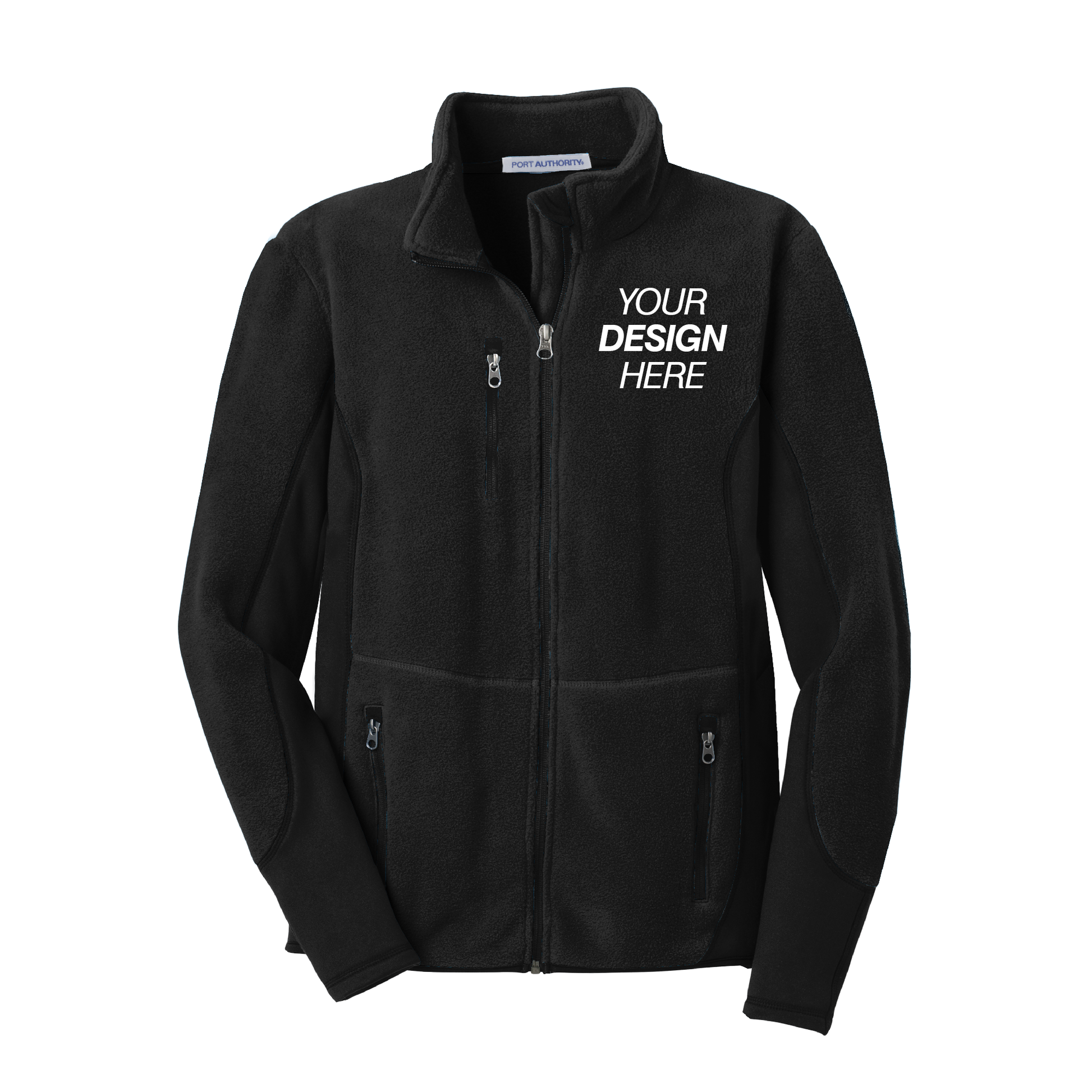 Custom Port Authority Ladies RTek Pro Fleece Full Zip Jacket