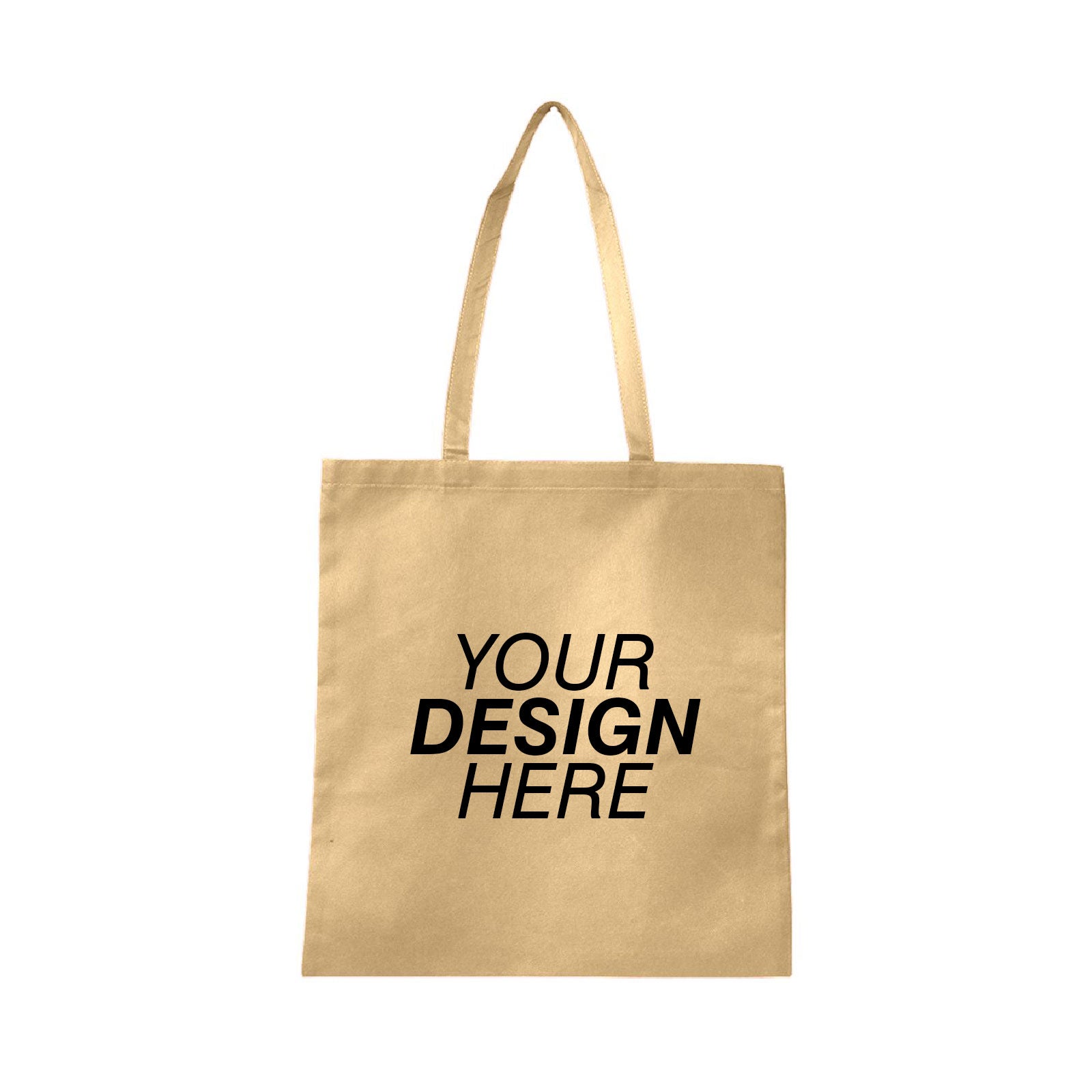 Q-Tees Non-Woven Tote Shopping Bag