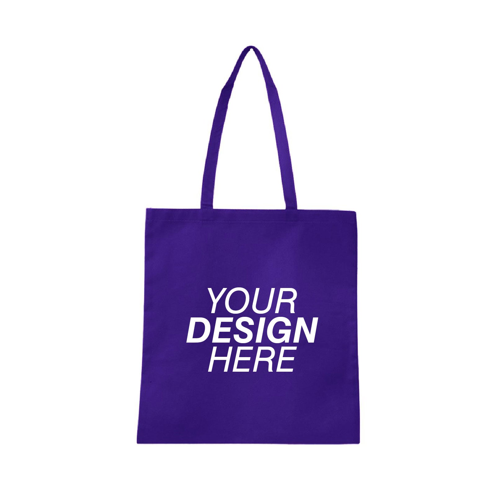 Q-Tees Non-Woven Tote Shopping Bag