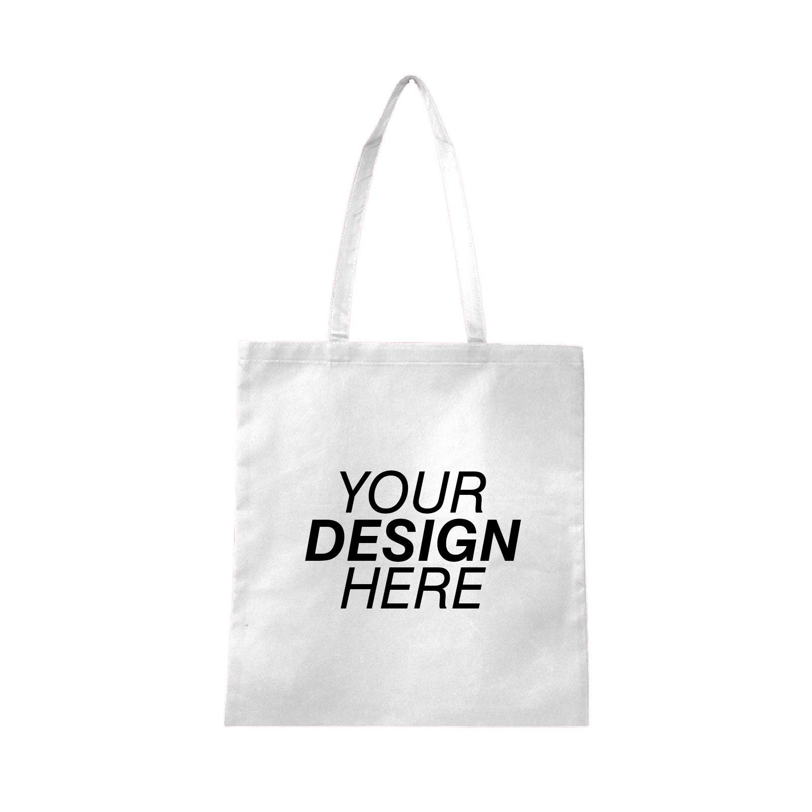 Q-Tees Non-Woven Tote Shopping Bag