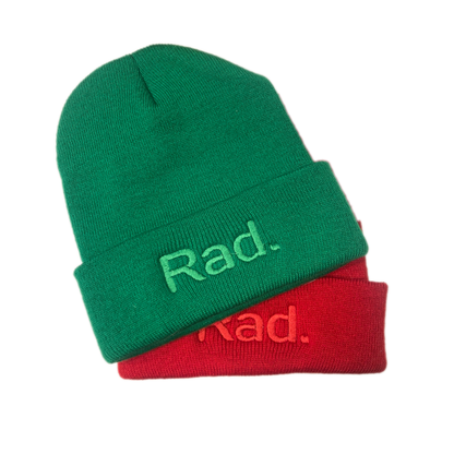 Gorro con logo de Rad Originals