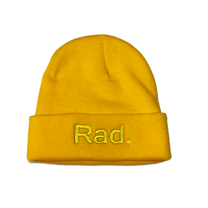 Gorro con logo de Rad Originals