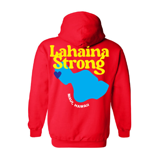 Sudadera con capucha Lahaina Strong