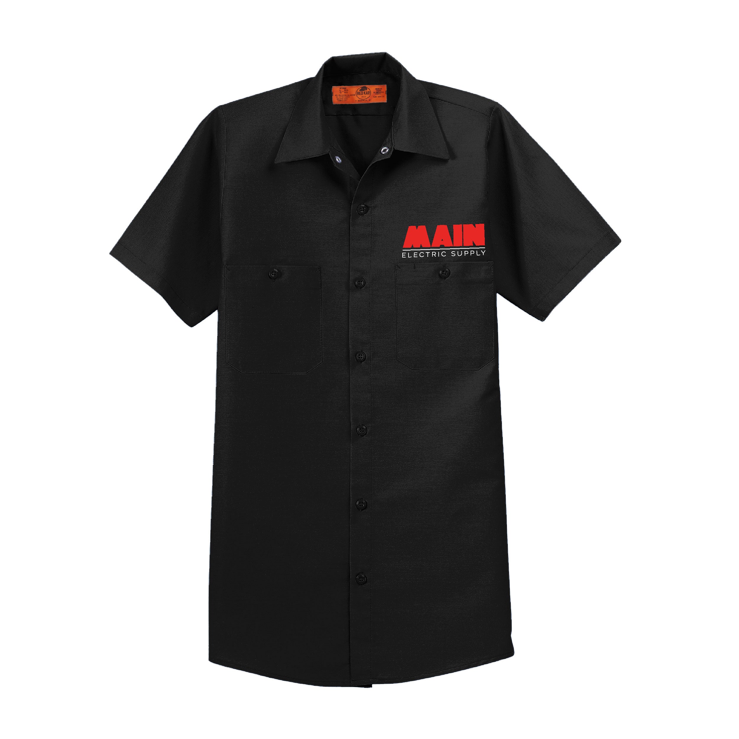 Red Kap® Short Sleeve Industrial Work Shirt x Main Electric Supply Co.