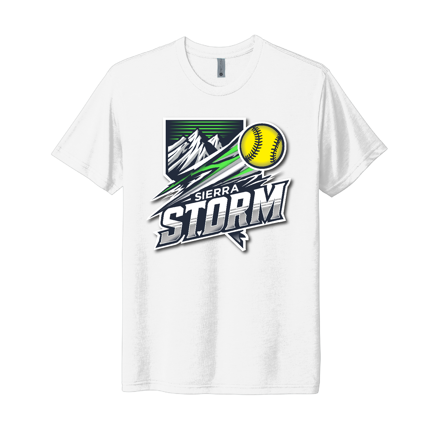 Next Level Tri-Blend Tee x Sierra Storm Softball