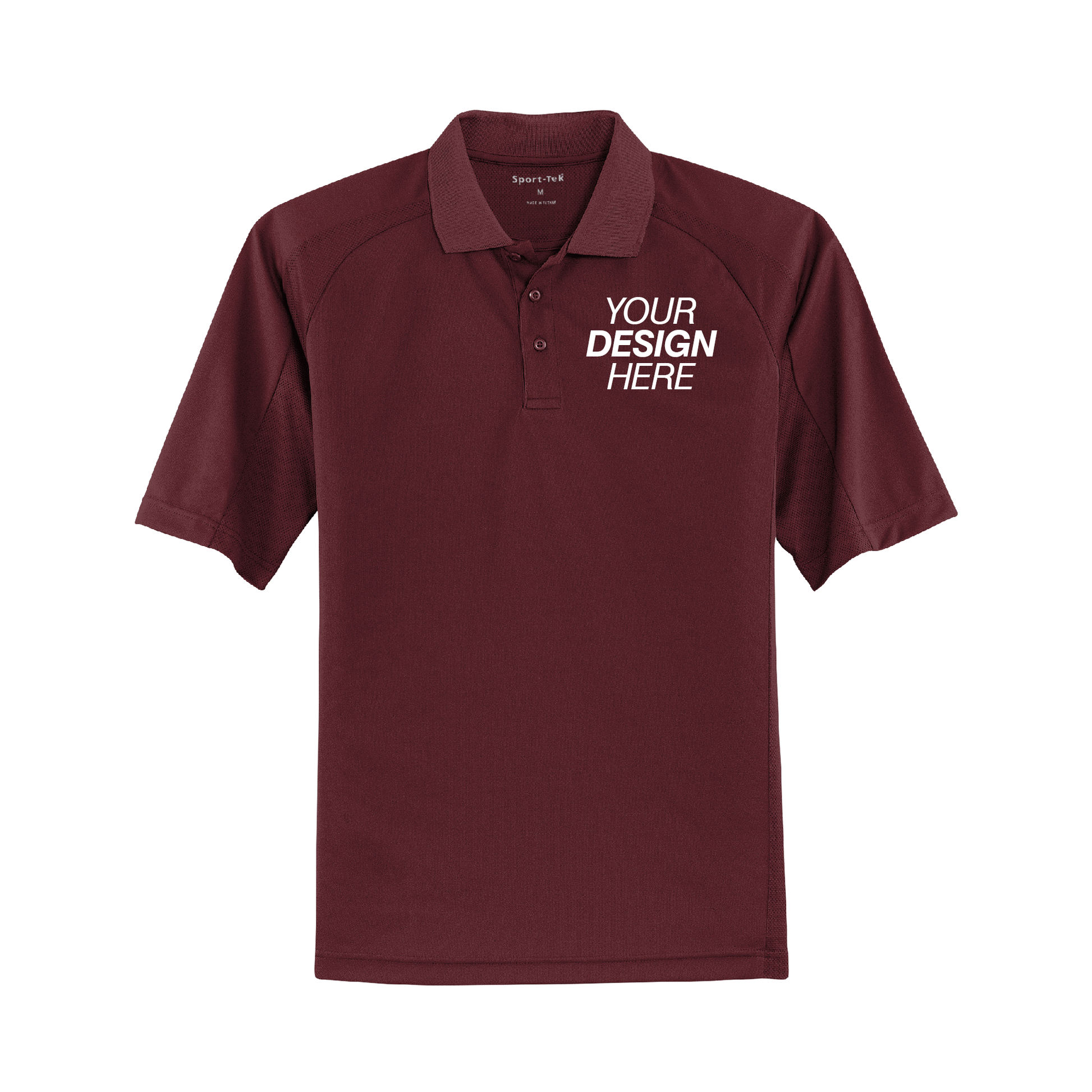 Rad Print Co.  Custom Sport-Tek® Dri-Mesh® Pro Polo