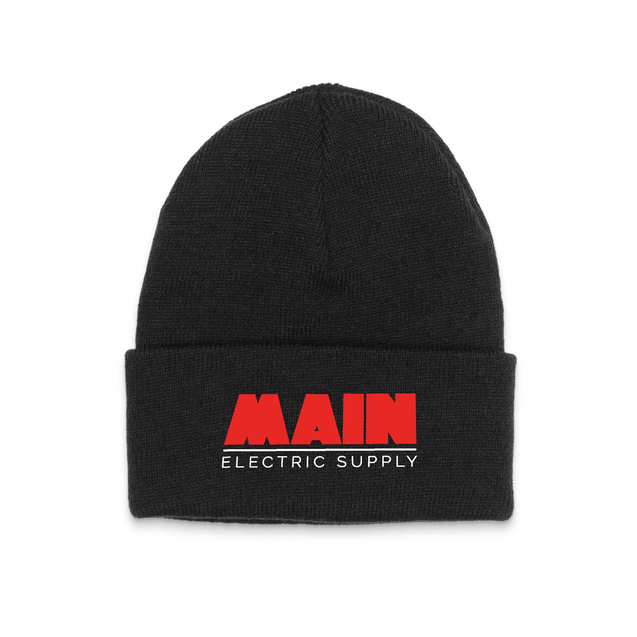 Sportsman 12" Solid Cuffed Beanie x Main Electric Supply Co.