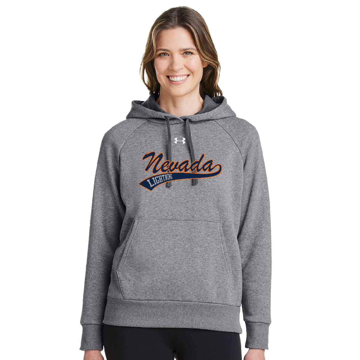 Under Armour™ Women's Rival Fleece Hooded Sweatshirt x Nevada Lightning Softball