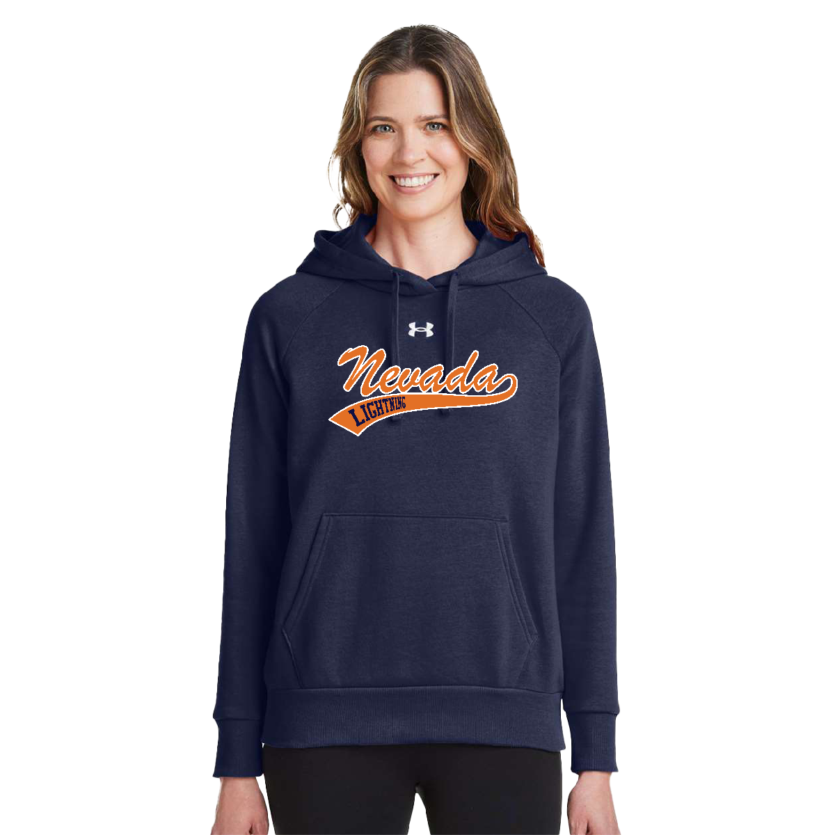 Under Armour™ Women's Rival Fleece Hooded Sweatshirt x Nevada Lightning Softball