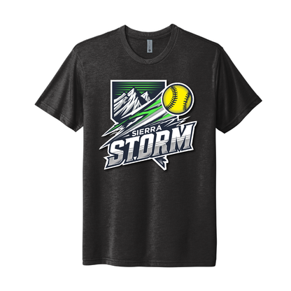Next Level Tri-Blend Tee x Sierra Storm Softball