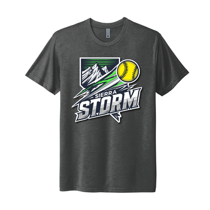 Next Level Tri-Blend Tee x Sierra Storm Softball