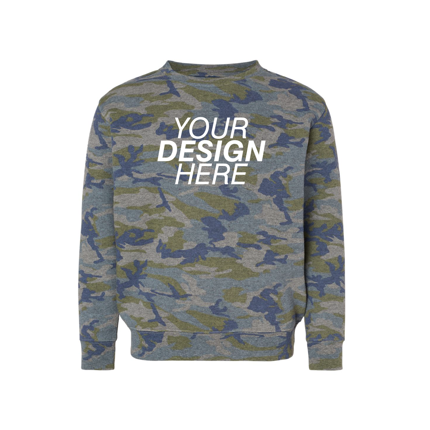 LAT Youth Elevated Fleece Crewneck Sweatshirt 2225