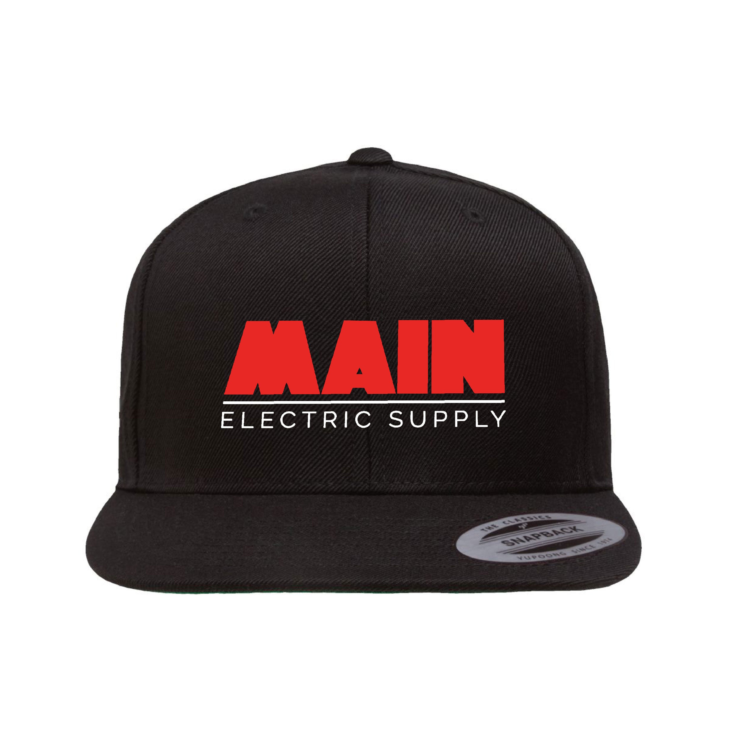 YP Classics® Flat Bill Snapback Cap x Main Electric Supply Co.