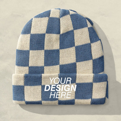 WELD MFG Checkerboard Slacker Beanie