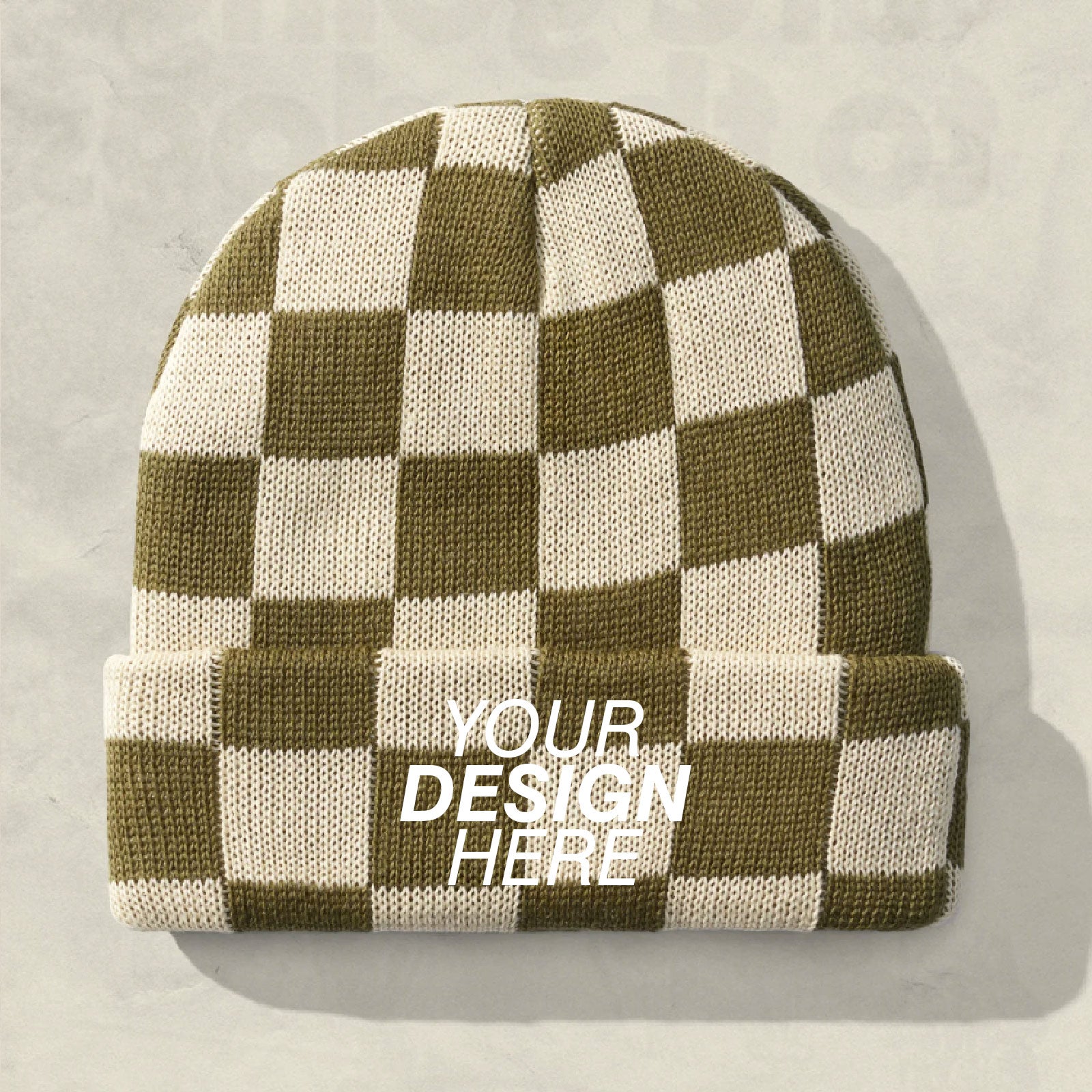 WELD MFG Checkerboard Slacker Beanie