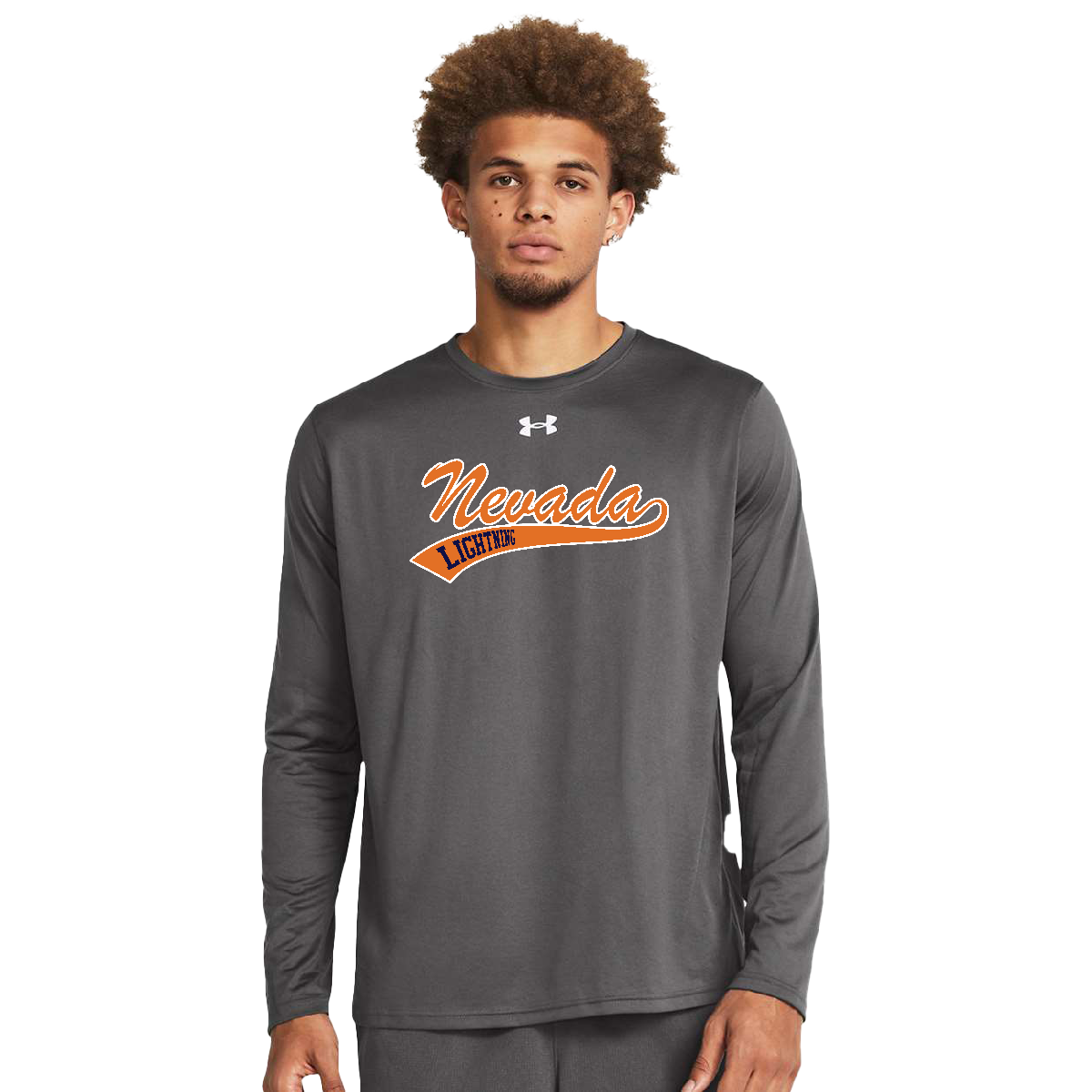 Under Armour™ Men's Team Tech™ Long Sleeve T-Shirt x Nevada Lightning Softball