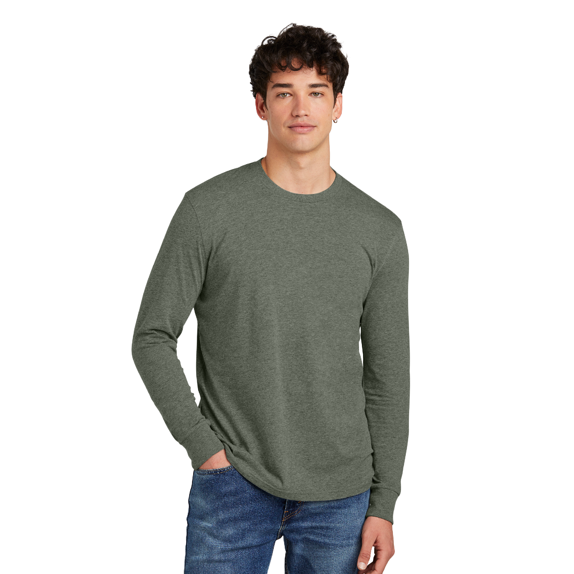 District® Perfect Blend® CVC Long Sleeve Tee