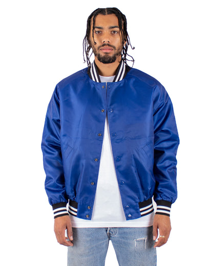 Shaka Wear Men's Varsity Bomber Jacket