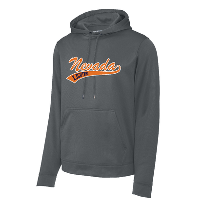 Sport-Tek® Sport-Wick® Fleece Hooded Pullover x Nevada Lightning Softball