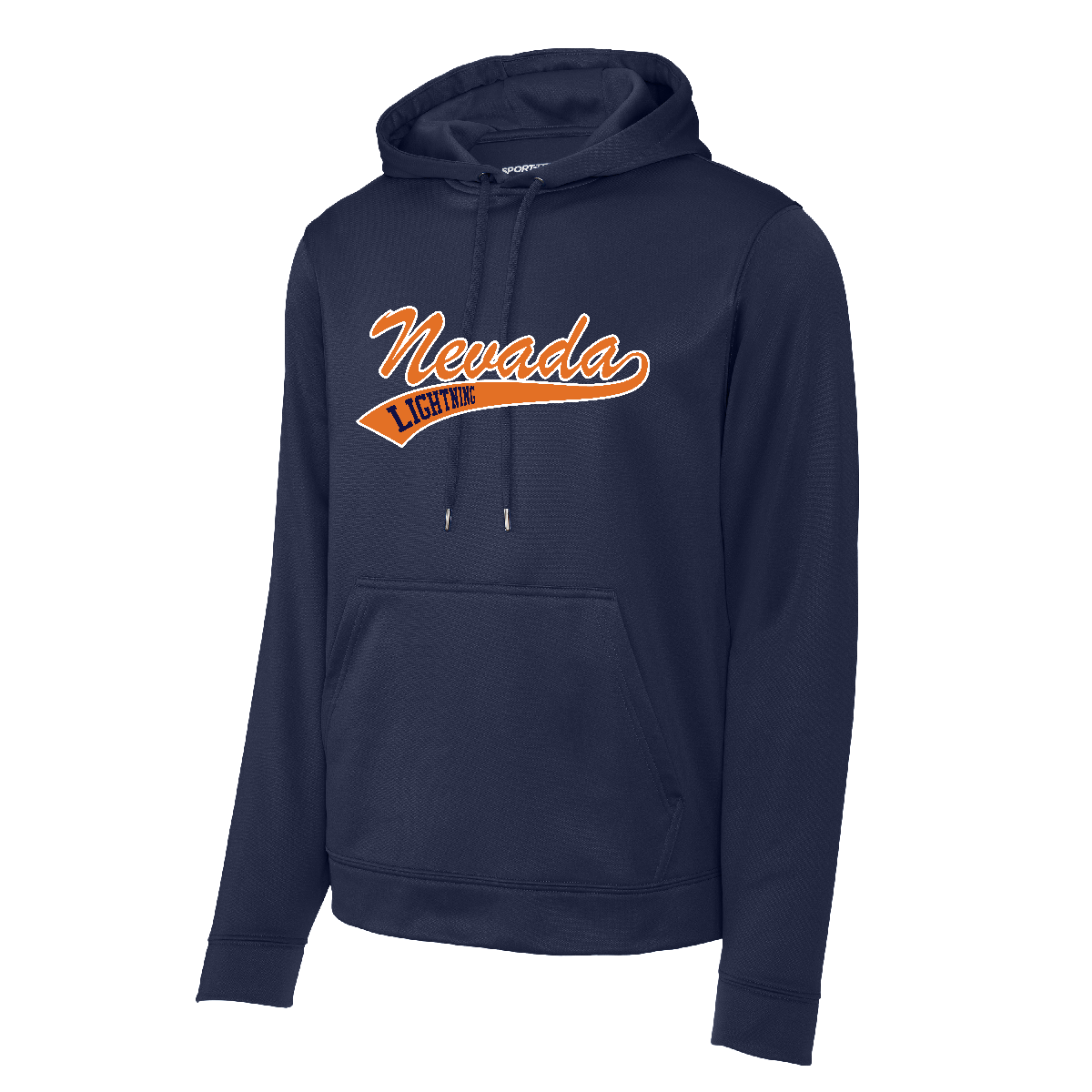 Sport-Tek® Sport-Wick® Fleece Hooded Pullover x Nevada Lightning Softball