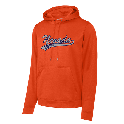Sport-Tek® Sport-Wick® Fleece Hooded Pullover x Nevada Lightning Softball