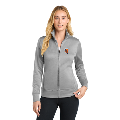 Sport-Tek® Women's Sport-Wick® Fleece Full-Zip Jacket x Nevada Lightning Softball